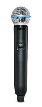 GLXD2+-BETA58 Digital Wireless Handheld Transmitter - front view