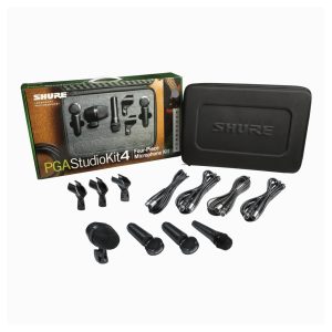 Shure PGAStudioKit4 4-Piece Studio Microphone Kit