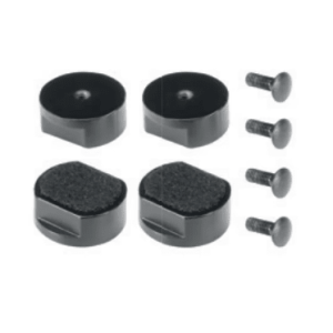 Gravity XSP 10015 - Set of feet for square base plates (4 pcs.)