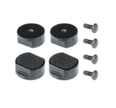 Gravity XSP 10015 - Set of feet for square base plates (4 pcs.)