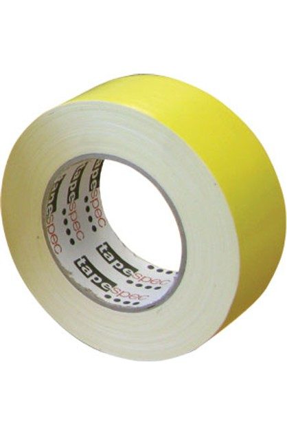 Yellow Gaffa Tape 30m 42mm ( Tape Spec 116 Cloth Tape ) - front view