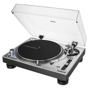 Audio Technica LP140 Direct Drive DJ Turntable High torque motor Sliver