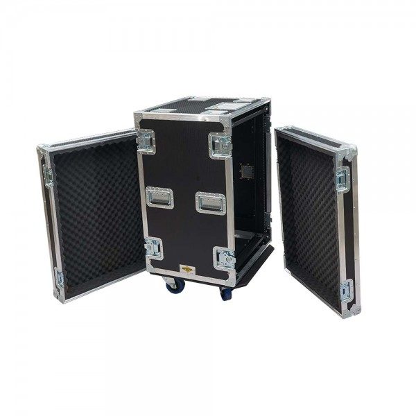 16RU Floating Rack Case With Casters