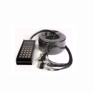 Maximum 40 send, 8 return multicore with Stage Box, 30 metres