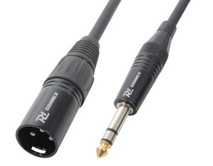 Audio Lead - XLR Male to 6.3mm TRS Jack 15m