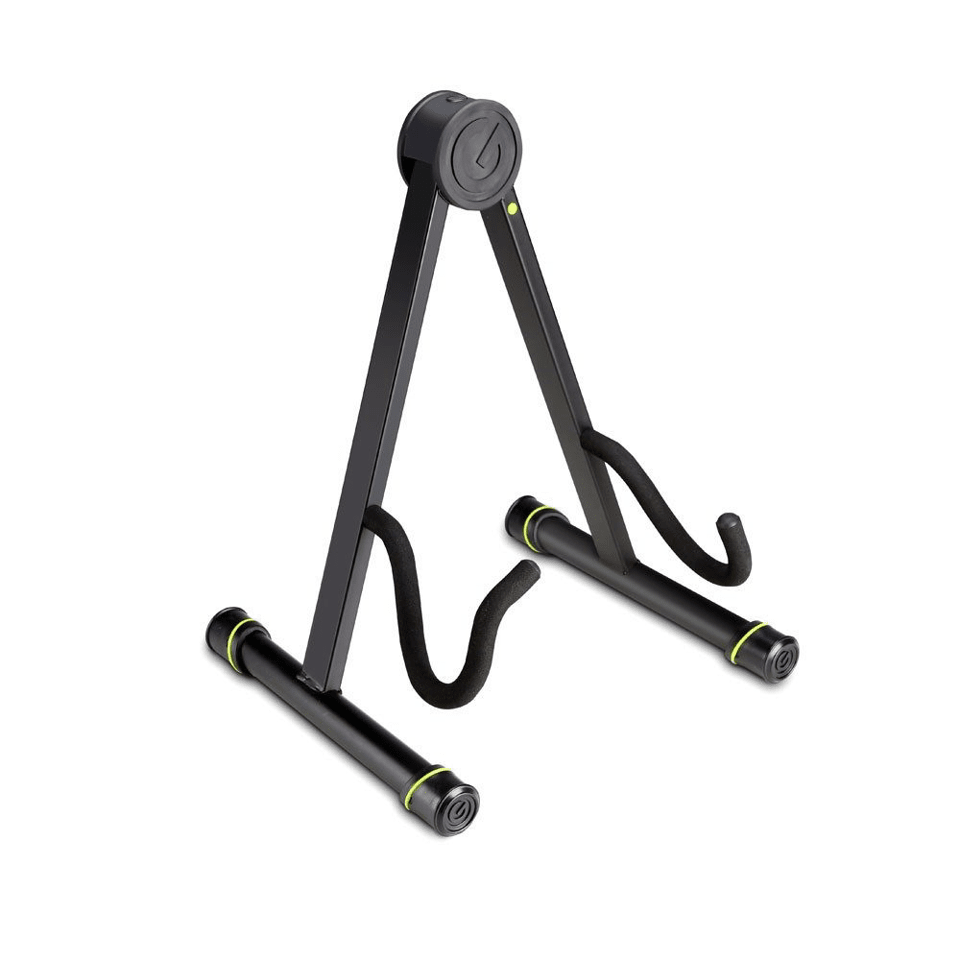 SOLO-G ELECTRIC A-Frame Guitar Stand for Electric Guitars and Bass Guitars - front view