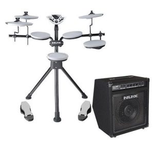 Nux DM1 Electric Drum Kit Monitor Bundle