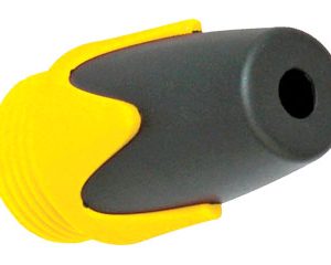 Neutrik Jack Connector Boot NP*X YELLOW - front view