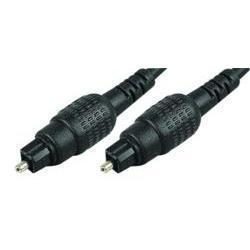 Optical TOSLINK Plug, 3 ft, 900mm Black
