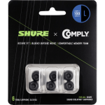 Shure 100 Series Comply Foam Sleeves for Shure Earphones (Large, 3 Pair)