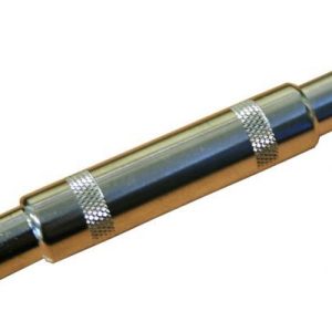 Maximum Female 6.3mm Jack to female 6.3 Jack adapter, nickel metal