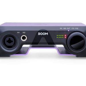 Apogee Electronics BOOM 2x2 Desktop USB Type-C Audio Interface with Built-In Hardware DSP FX