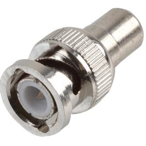 BNC Male to RCA Female Brass Connector Adapter