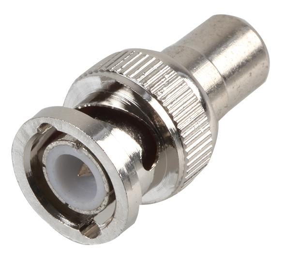 BNC Male to RCA Female Brass Connector Adapter