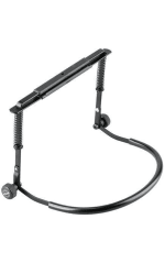 K&M Harmonica Holder Black - front view