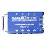 Radial CATAPULT RX4L - 4ch receiver, balanced outs, line-level transformers, uses shielded cat-5 - front view