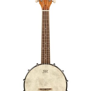 Kala Natural Mahogany Banjo Concert Ukulele with Bag