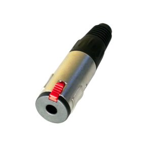 6.35mm In Line TRS Jack Socket