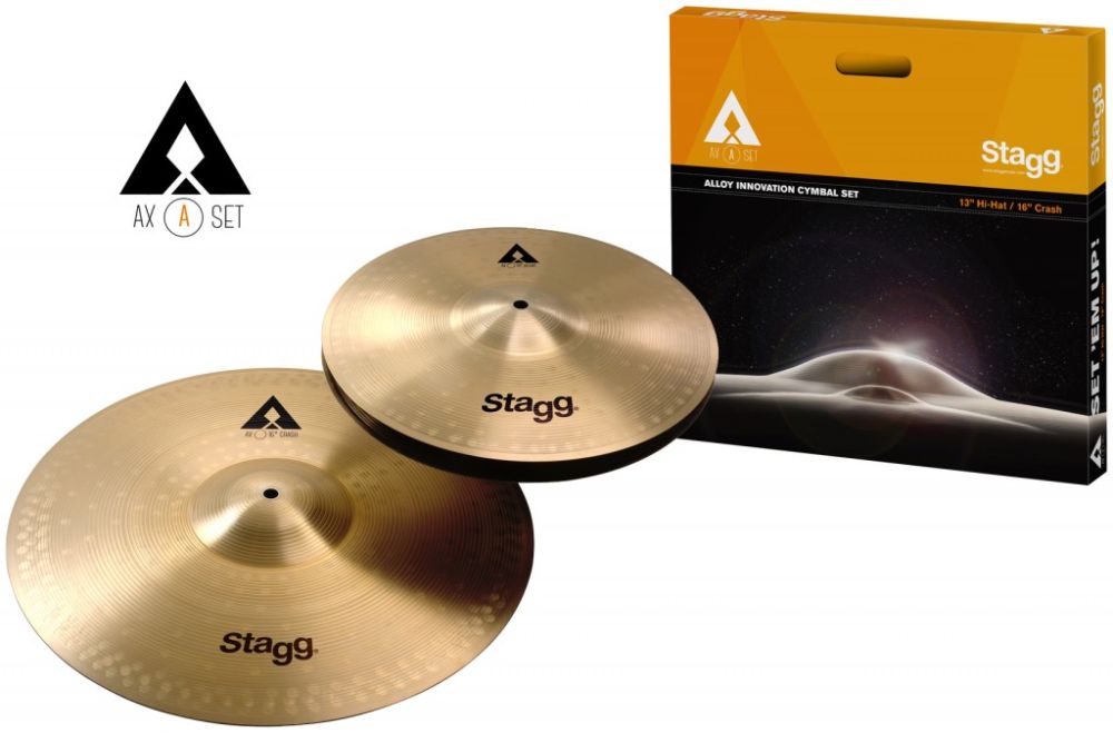 Stagg AXA Copper Steel Cymbal Set HH13