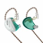 KZ AS12 Earphones 12BA Balanced Armature Drives HiFi Bass in Ear Monitor Blue - front view