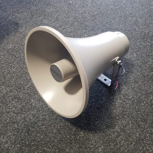 30 watt 100v line round paging horn