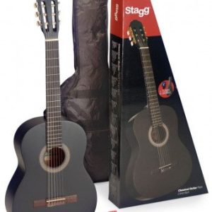 Stagg Full Size Linden Classic Black pack