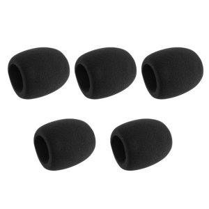 Pack of 5 Black Windsocks