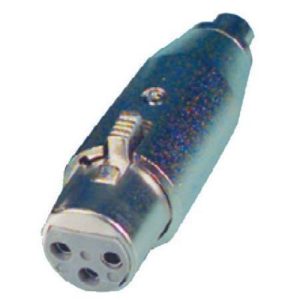 RCA Female to Female XLR - Nickel Adapter