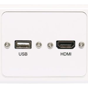 HDMI USB A Cover with Flyleads - front view