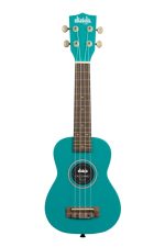 Soprano Ukulele Featuring Wooden Body, Board and Bridge - Includes Bag, Strings and Machine Heads Loch Ness - front view