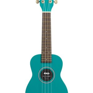 Soprano Ukulele Featuring Wooden Body, Board and Bridge - Includes Bag, Strings and Machine Heads Loch Ness