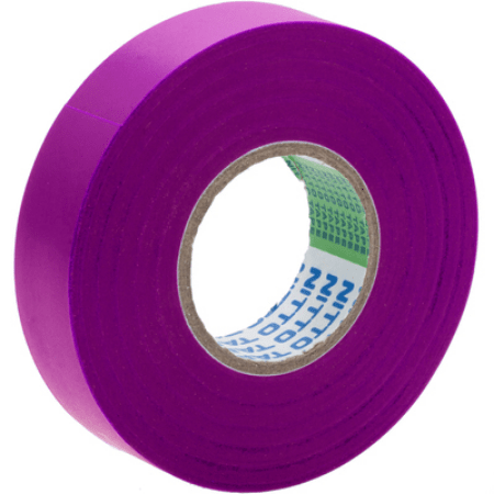 Nitto Insulation Tape 20m x 19mm - Purple Single Roll