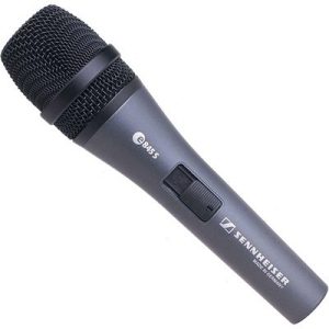 Sennheiser E845-S Dynamic Professional Vocal Microphone With Switch