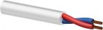 White Loudspeaker cable - 2 x 1.5 mm² - 16 AWG - 1m