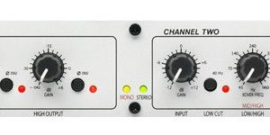 Dual Ch Crossover W/24DB OCT Filter TRS
