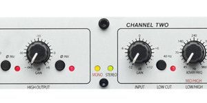 2/3 Way Crossover W/24DB OCT & XLRS