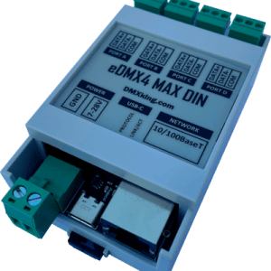 DMX King eDMX4 MAX DIN
