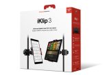 IK Multimedia iKlip 3 Universal Mic Stand Support for Tablets IP-IKLIP-3-IN - front view