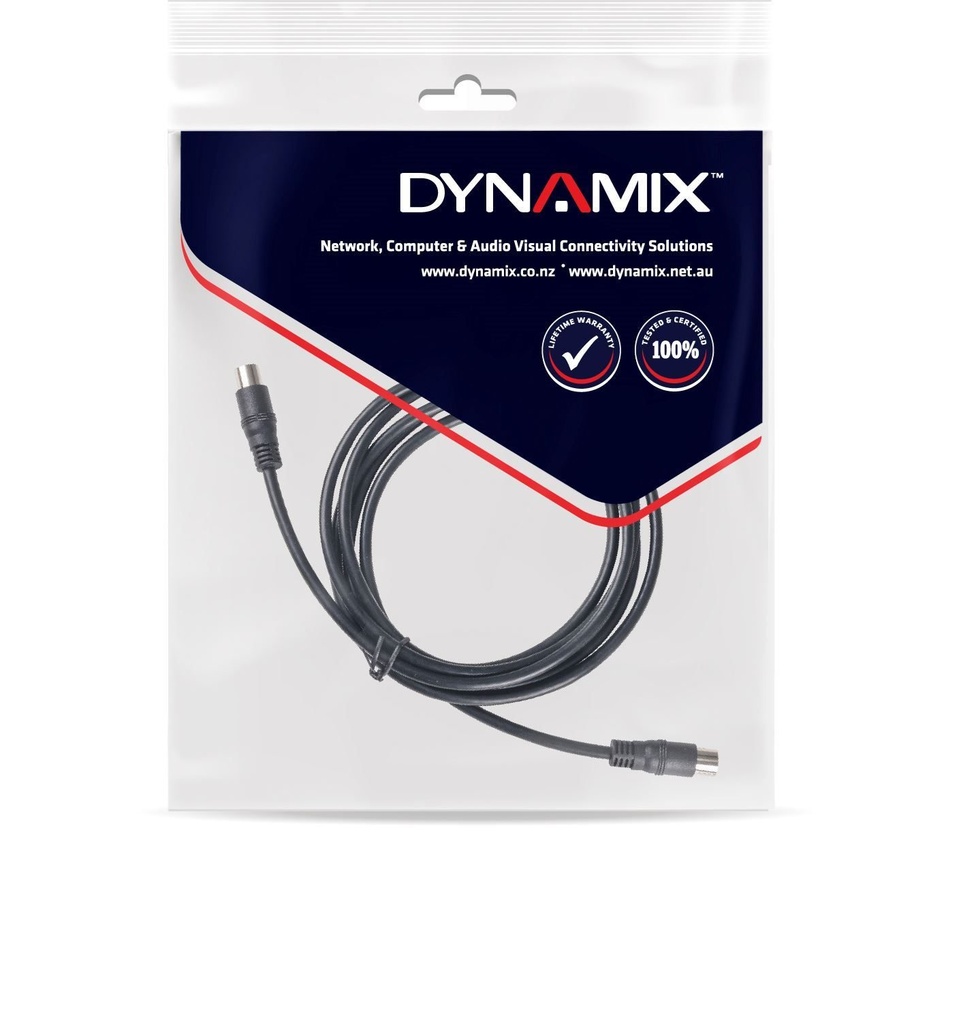 5m , RF Coaxial Male to Male Cable Pal - front view