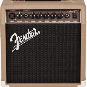 Fender Acoustasonic 15 - 15w Acoustic Guitar Amp Combo W/Mic Input