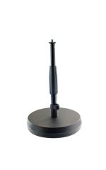 K&M Table/Floor Mic Stand With Small Cast Iron Base.