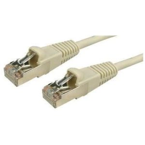 2m Cat6 26AWG Beige STP Patch Lead