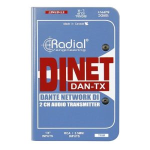 Radial DiNET DAN TX - Dante network transmitter