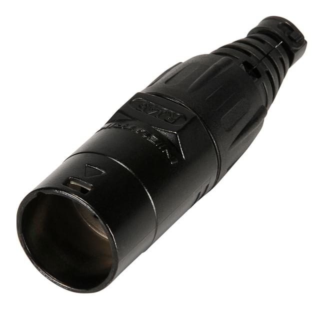 etherCON cable carrier for pre-assembled cables, black