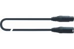 Quiklok Lead Female XLR to Male XLR 4.5m - front view