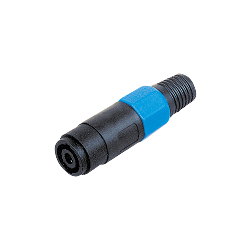 4 Pole Speakon Inline Cord socket - front view