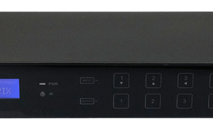 4K 4×4 HDMI Matrix Switcher with 4 HDMI inputs, 4 HDMI outputs,