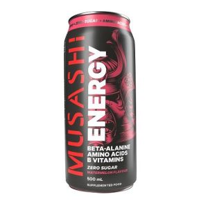 Musashi Energy Drink – Watermelon Flavour (Single Can)