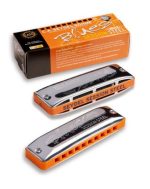 C.A.Seydel Blues Session Steel C Harmonica - front view