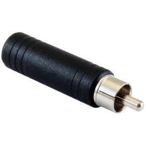 1/4 Female to RCA Male Adapter Plug
